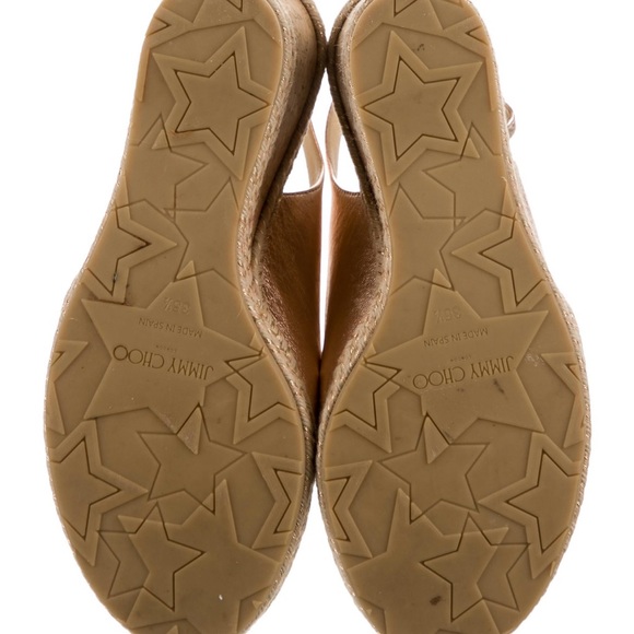 EUC Jimmy Choo Leather Slingback Sandals - Picture 4 of 9